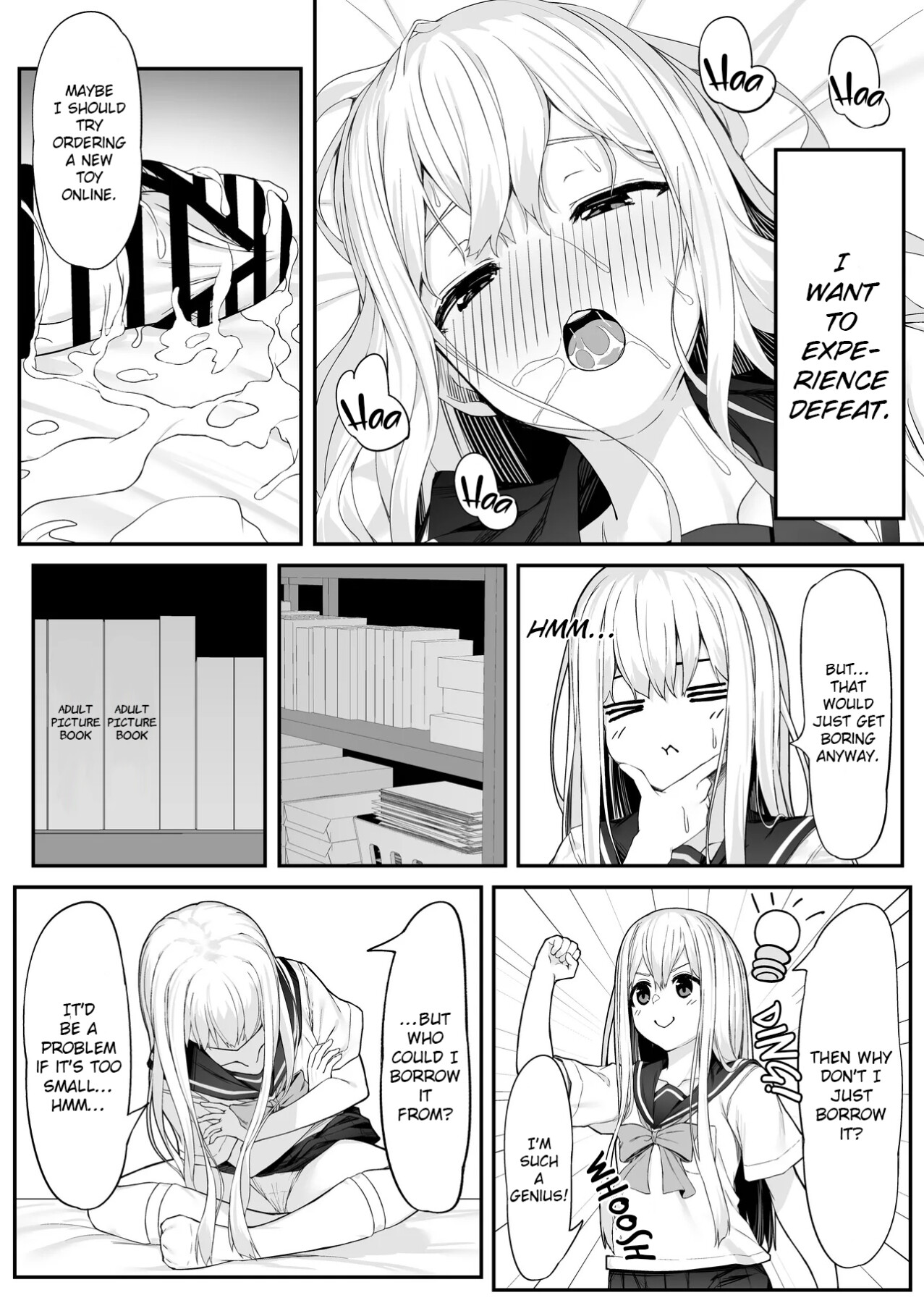 Hentai Manga Comic-Takahashi-kun , please lend me your penis!-Read-10